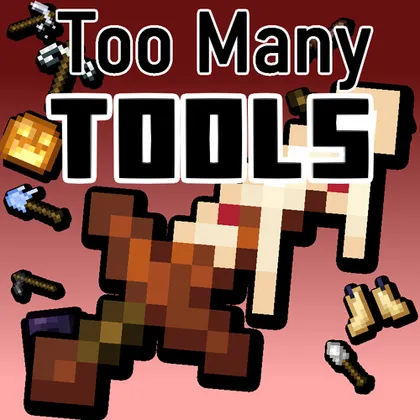 Too Many Tools — Minecraft mod, rasm 1