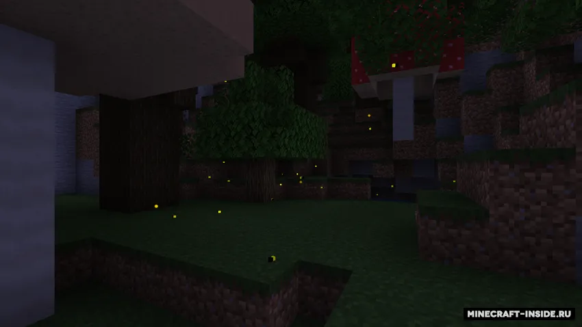 Ambient Fireflies — Minecraft mod, rasm 2