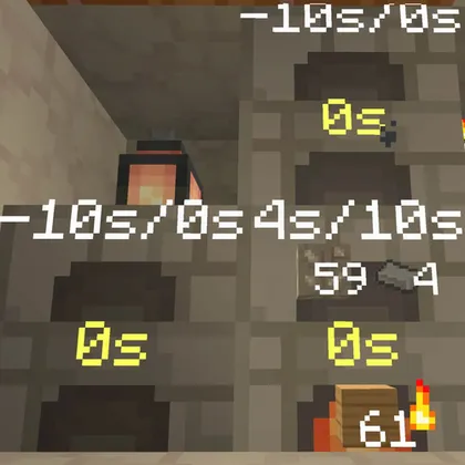 Without UI Furnace — Minecraft mod, rasm 1