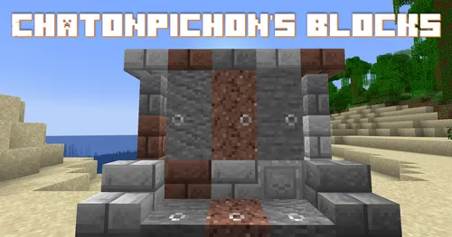 Chatonpichon's blocks — Minecraft mod, rasm 1