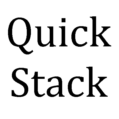 Quickstack — Minecraft mod, rasm 1