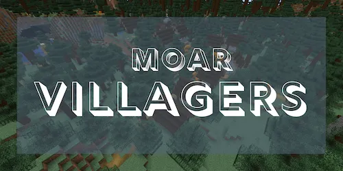 Moar Villagers — Minecraft mod, rasm 1