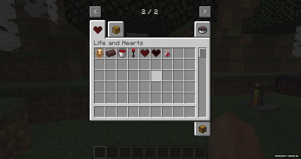 Life and Hearts — Minecraft mod, rasm 2