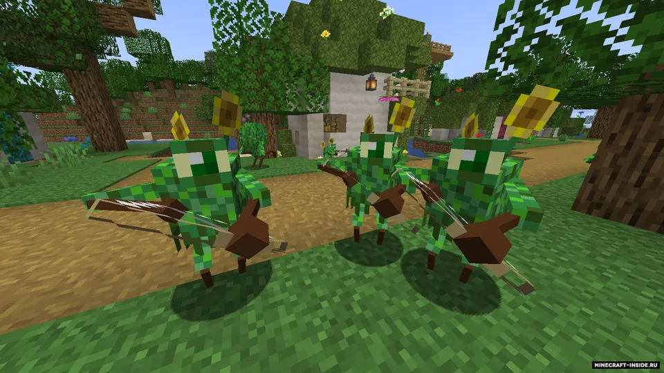 Ager's mosslings and villages — Minecraft mod, rasm 2
