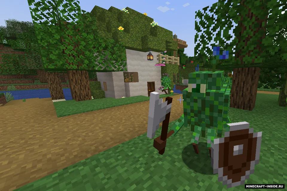 Ager's mosslings and villages — Minecraft mod, rasm 3