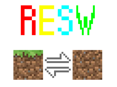 Resource Switcher — Minecraft mod, rasm 1