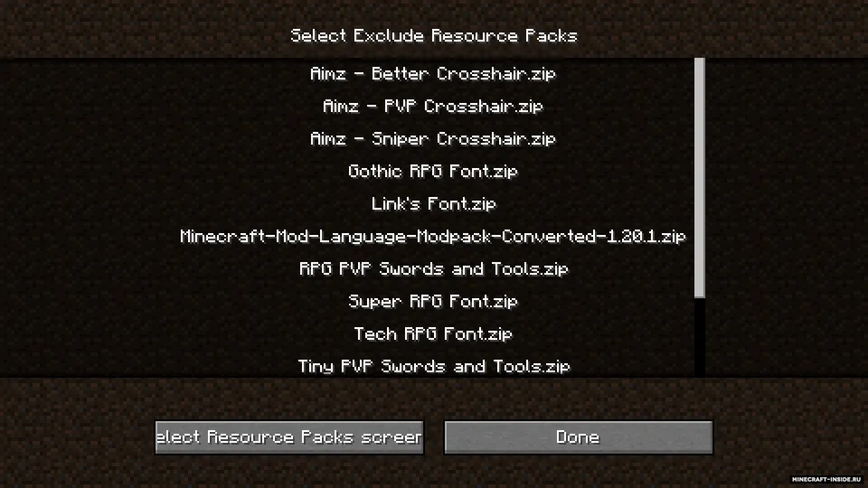 Resource Switcher — Minecraft mod, rasm 3