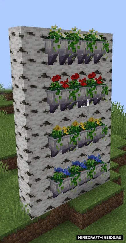 Floral Town Decorations — Minecraft mod, rasm 2