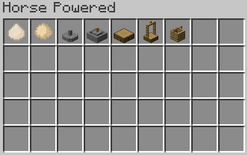 Horse Powered — Minecraft mod, rasm 3