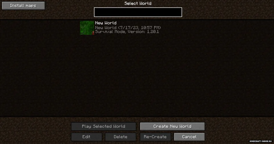 World Download Button (EasyMapDownload) — Minecraft mod, rasm 2
