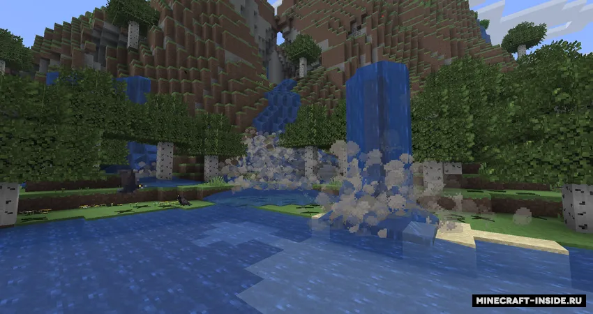 Waterfall Particles — Minecraft mod, rasm 2