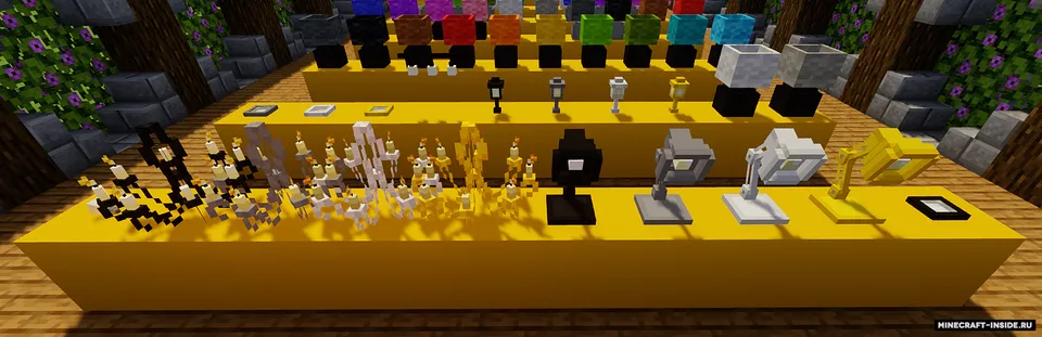 Moa decor: Lights — Minecraft mod, rasm 2