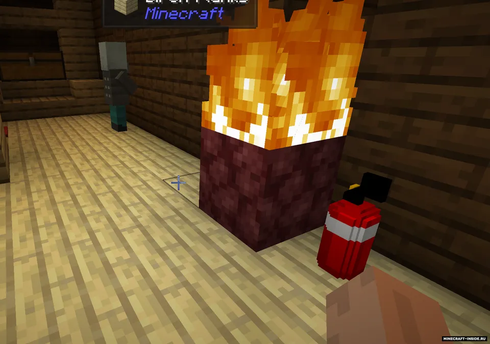 Fire Extinguisher - Stop Fire — Minecraft mod, rasm 2