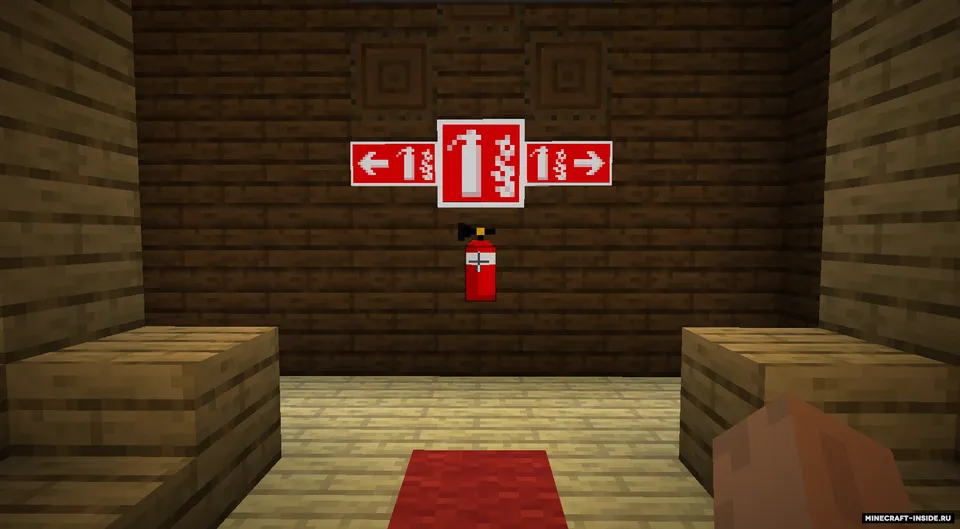 Fire Extinguisher - Stop Fire — Minecraft mod, rasm 4