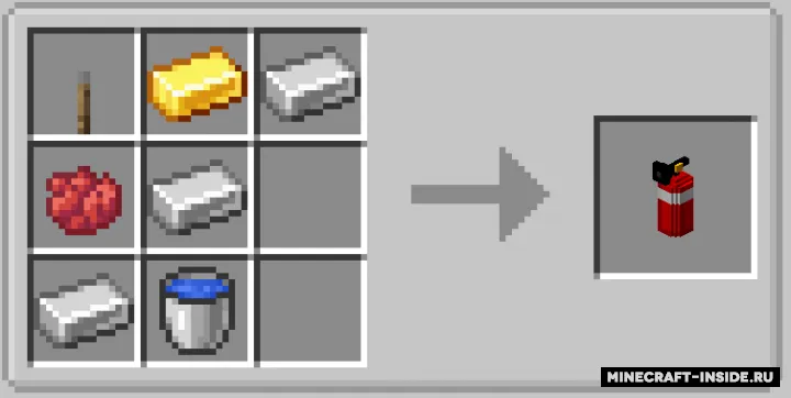 Fire Extinguisher - Stop Fire — Minecraft mod, rasm 5