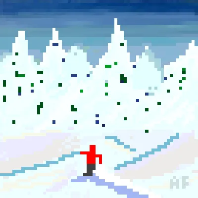Skiing — Minecraft mod, rasm 1
