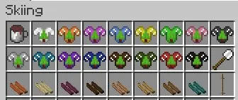 Skiing — Minecraft mod, rasm 2