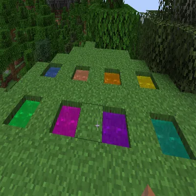 Colored Water variants — Minecraft mod, rasm 1