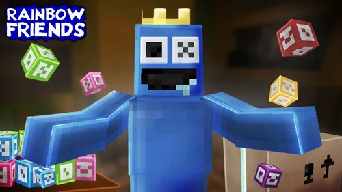 Rainbow Friends | Kamalak do'stlar modi — Minecraft mod, rasm 1