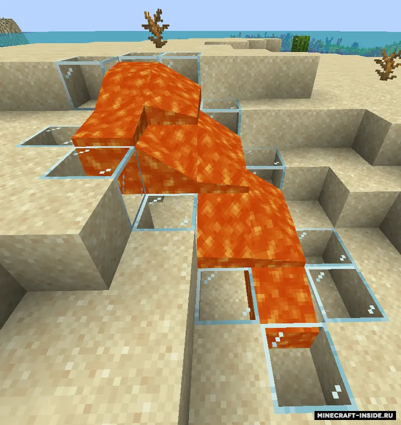 Lava Turns Sand into Glass — Minecraft mod, rasm 2