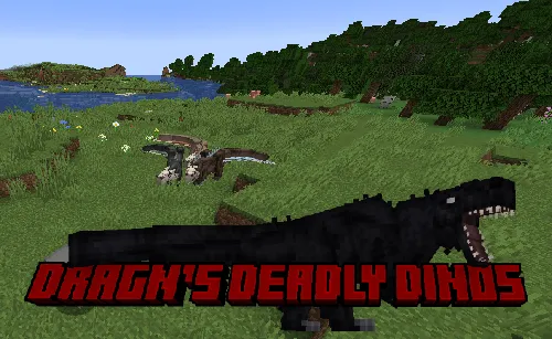 DragN's Deadly Dinos: Reconstructed — Minecraft mod, rasm 1