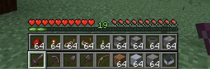 Extended Hotbar — Minecraft mod, rasm 2