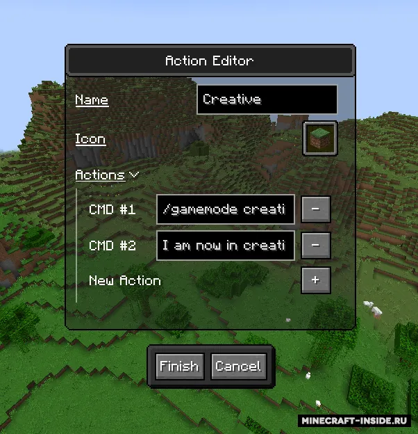 Quick Menu — Minecraft mod, rasm 2