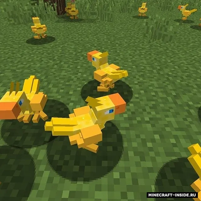 Chocobo Knights of the Crafting Table — Minecraft mod, rasm 4