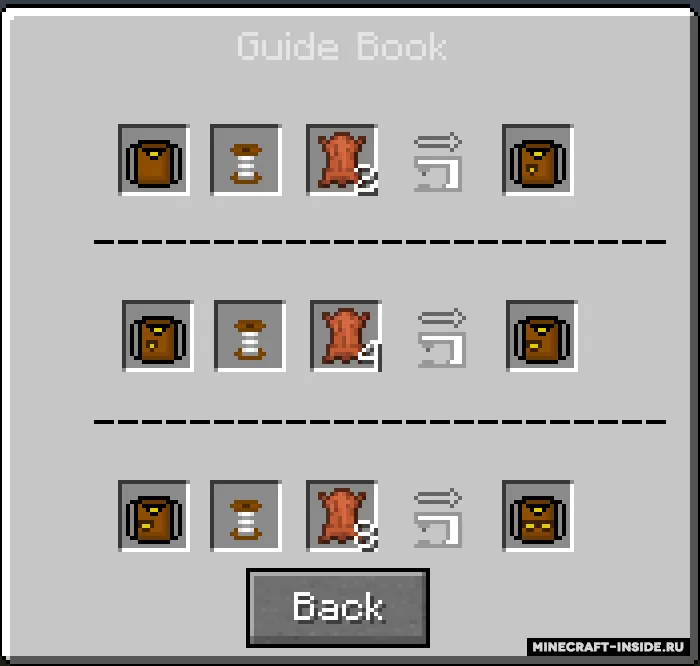 Backpacks Positive — Minecraft mod, rasm 3