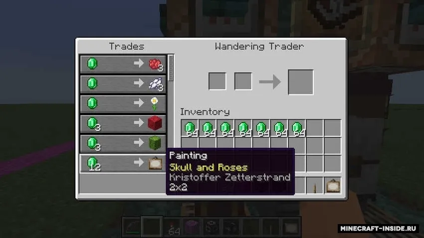 Invariable Paintings — Minecraft mod, rasm 2