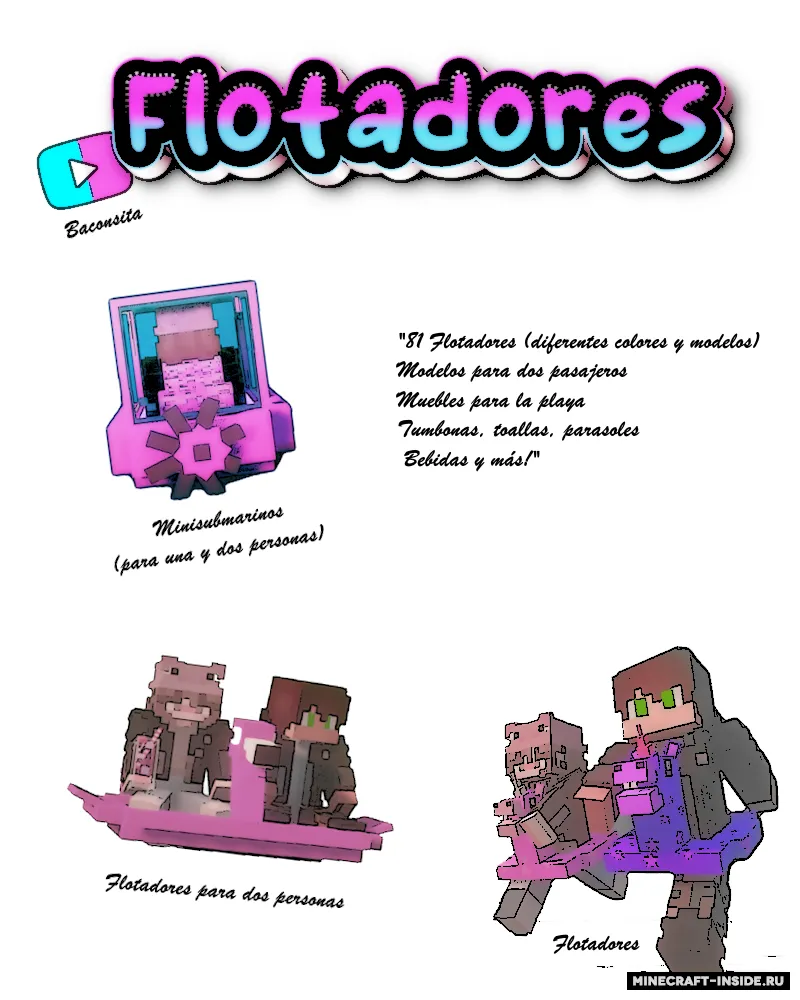 FlotaFlotadores — Minecraft mod, rasm 5