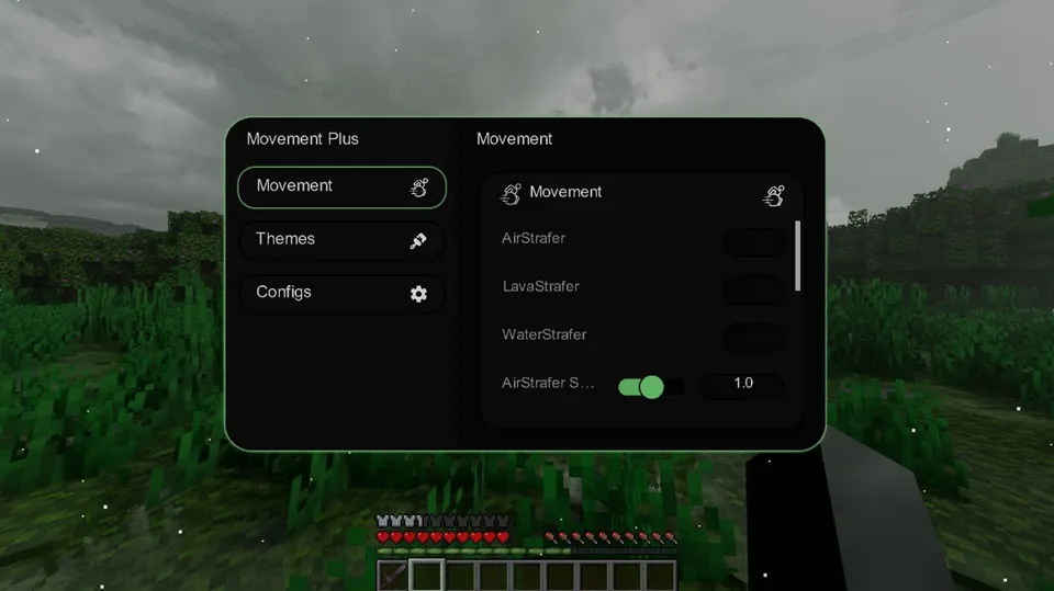 Player Movement Plus — Minecraft mod, rasm 2