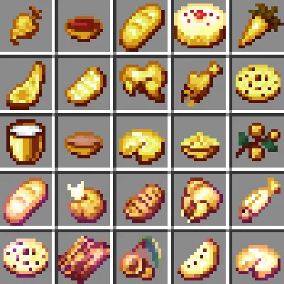Golden Foods! — Minecraft mod, rasm 1