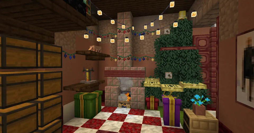 Christmas Lights (Christmas Decorations) — Minecraft mod, rasm 2