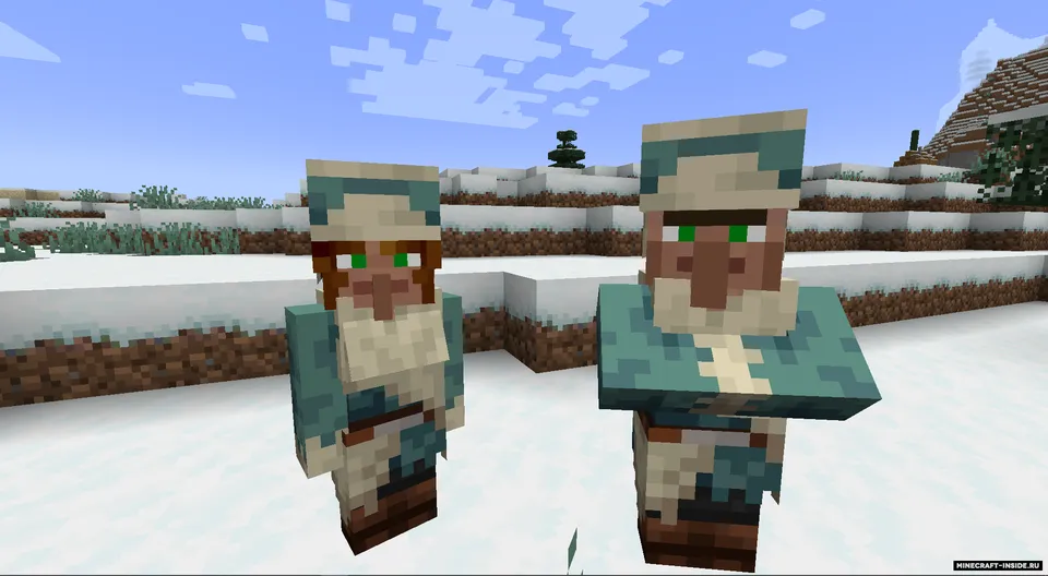 Female Villagers — Minecraft mod, rasm 4