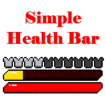Simple Health Bar — Minecraft mod, rasm 1
