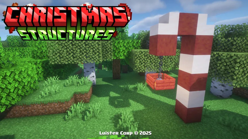 Christmas Structures by LuisterCorp — Minecraft mod, rasm 2