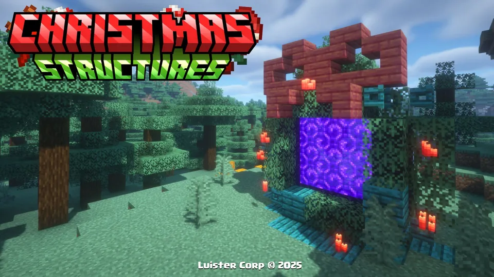 Christmas Structures by LuisterCorp — Minecraft mod, rasm 3