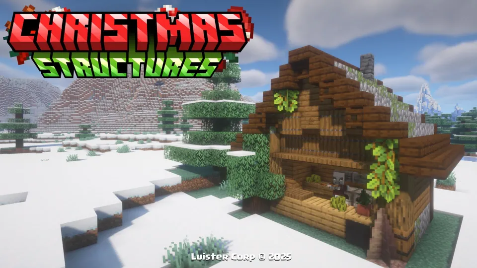 Christmas Structures by LuisterCorp — Minecraft mod, rasm 4