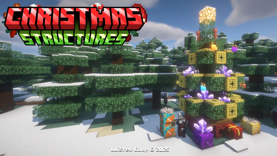 Christmas Structures by LuisterCorp — Minecraft mod, rasm 5