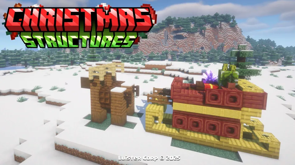 Christmas Structures by LuisterCorp — Minecraft mod, rasm 6