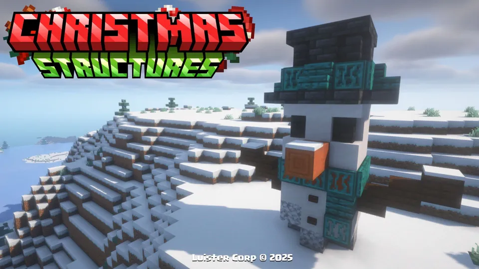 Christmas Structures by LuisterCorp — Minecraft mod, rasm 7