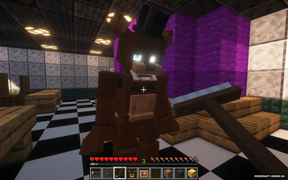 Freddy ayig'i — Minecraft mod, rasm 3