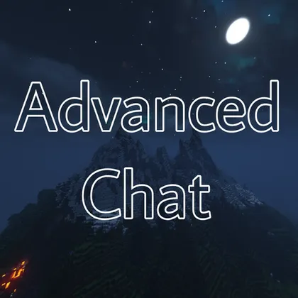 Advanced-Chat — Minecraft mod, rasm 1
