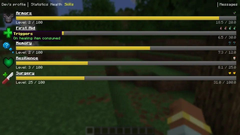 Medical System — Minecraft mod, rasm 5