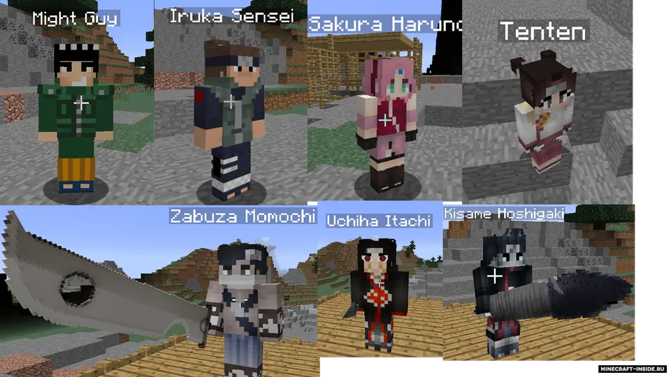 AHZNB's Naruto ShinobiCraft — Minecraft mod, rasm 2
