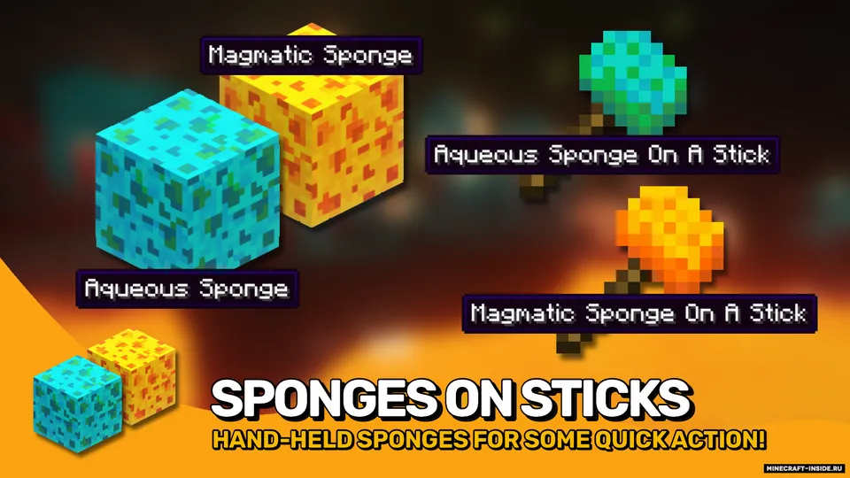 Permanent Sponges — Minecraft mod, rasm 2