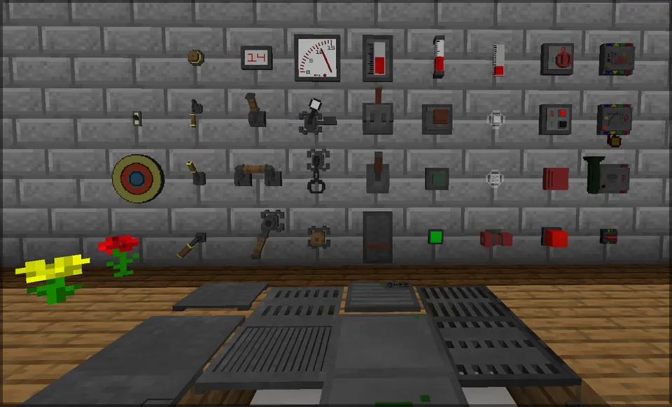 Gauges and Switches — Minecraft mod, rasm 2