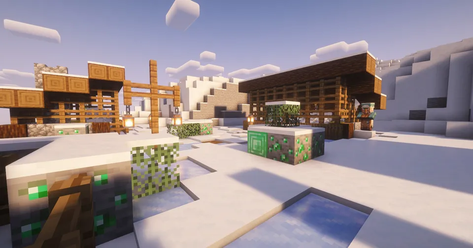 qrafty's Mountain Villages — Minecraft mod, rasm 3