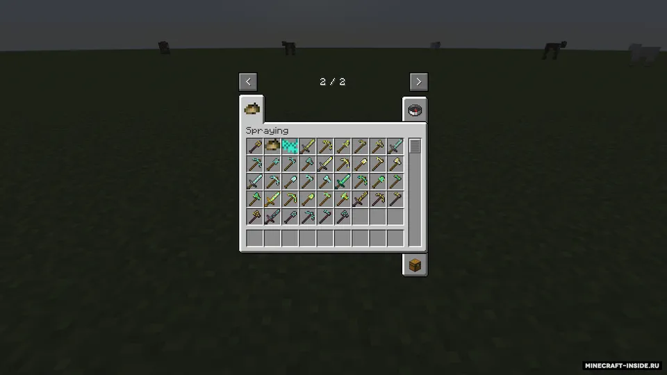Spraying — Minecraft mod, rasm 4